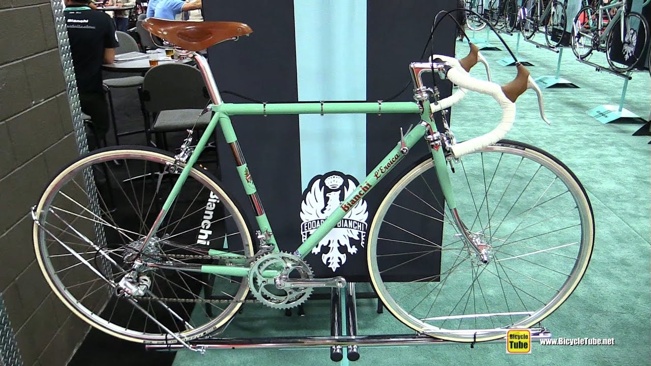 2017 Bianchi l'Eroica Classic Bike - Walkaround - 2016 Interbike Las Vegas