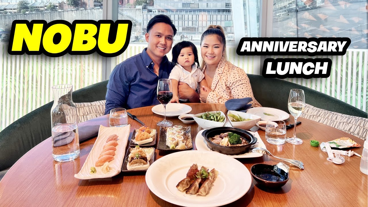 NOBU SYDNEY | ANNIVERSARY LUNCH | Cristina & Daniel VLOGS