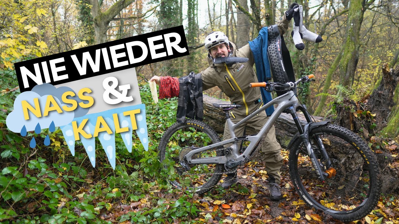 Die BESTEN Tipps gegen NÄSSE & KÄLTE beim Biken! 🥶🌧️