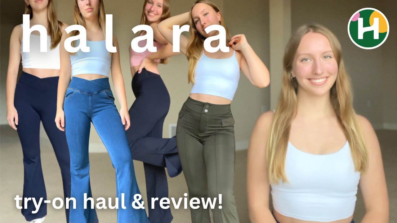 Halara FLARE LEGGINGS Review! | Activewear Try-On Haul (with coupon code!)