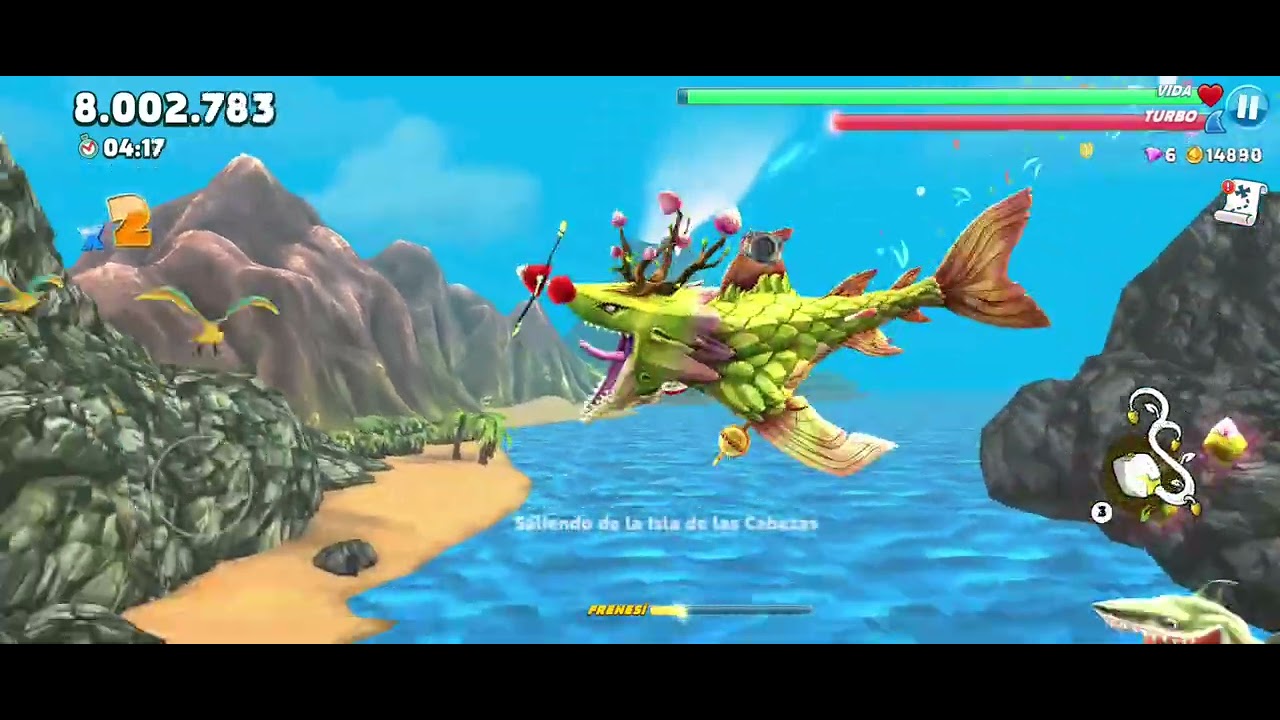 Hungry Shark World: Jugando con la Madre de todos los tiburones.