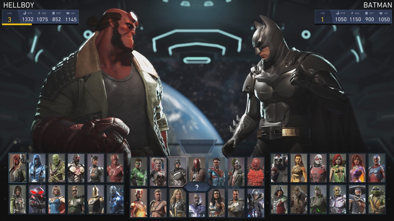 Технический анализ боя Хеллбой против Бэтмена | Injustice 2 (2017) | Fantastic Fights Archive