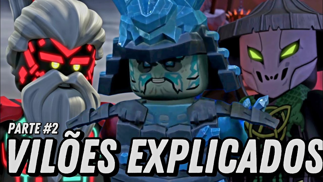 Todos os Vilões de Ninjago explicados! A história dos inimigos dos Ninjas