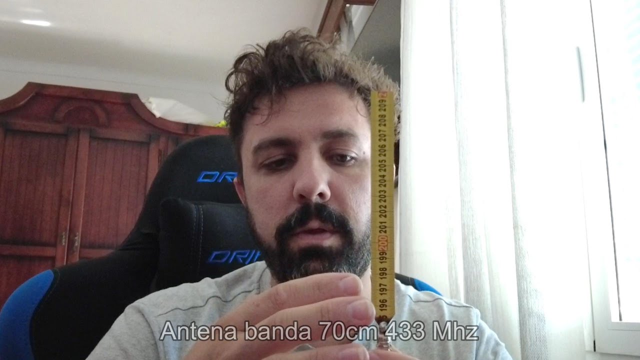 ANTENA CASERA 433 MHZ BARATA BAOFENG