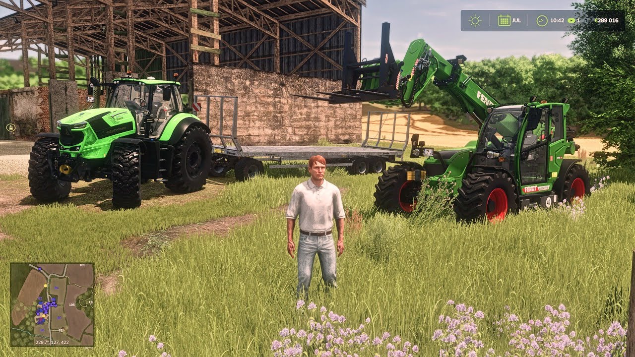 Fs25 Ep.4 Vente de soja et d'ensilage en balle