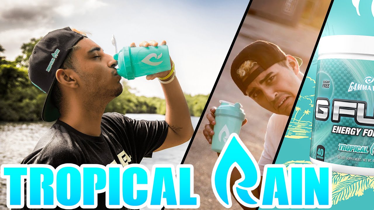 NEW G-Fuel TROPICAL RAIN First Look AND Taste Test! - WITH SIGNED HAT!