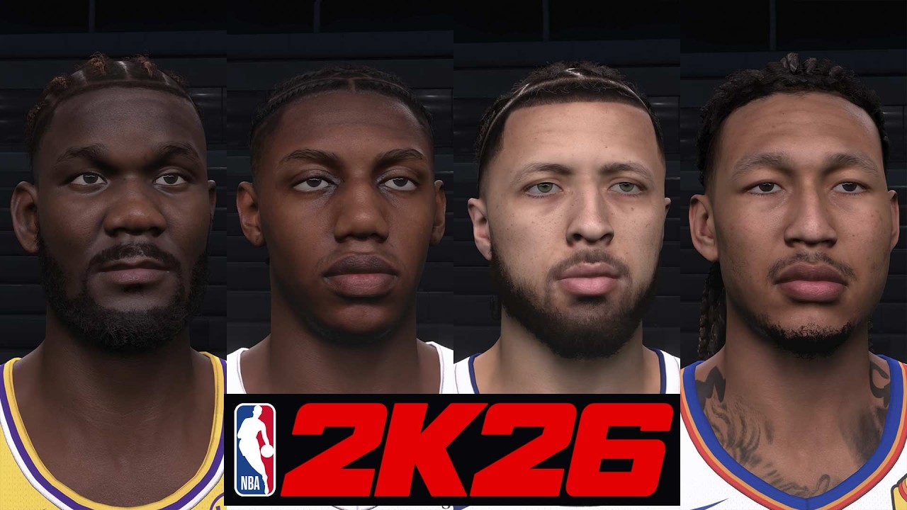 NBA 2K26 - ALL NEW FACE SCANS in PATCH 5.0 (Season 5)