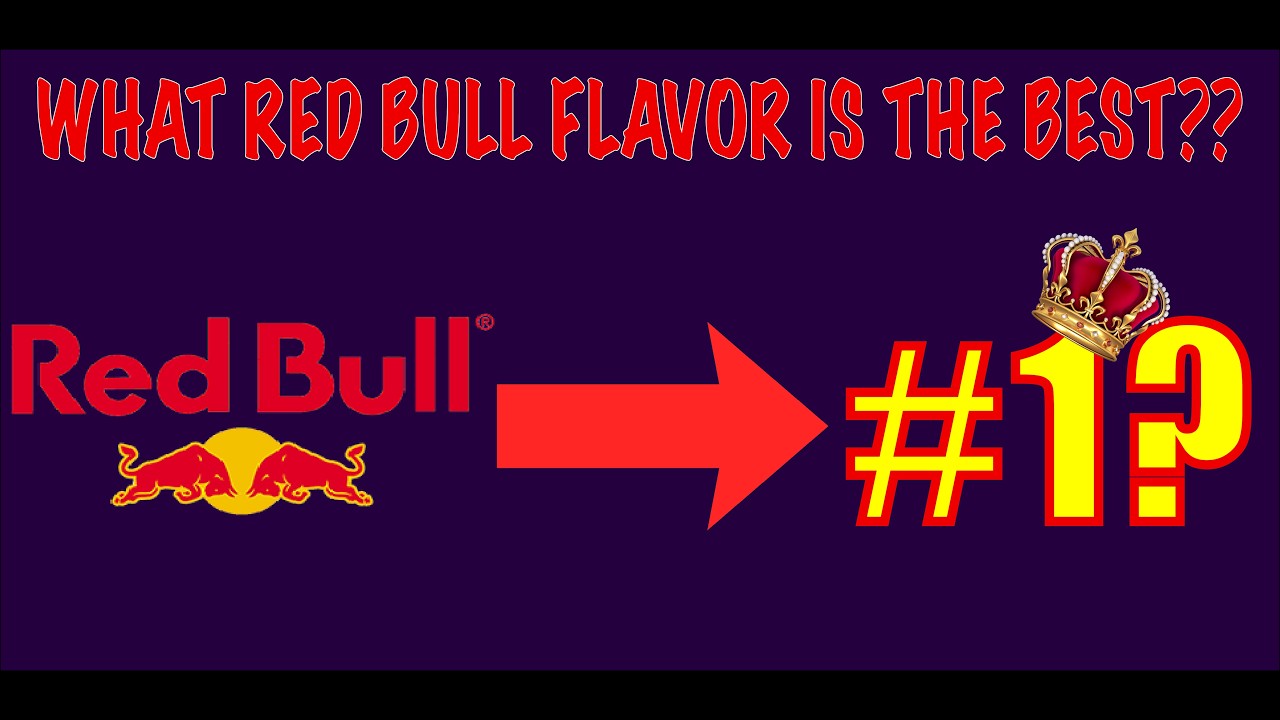 ENERGY DRINK TIER LIST - RED BULL