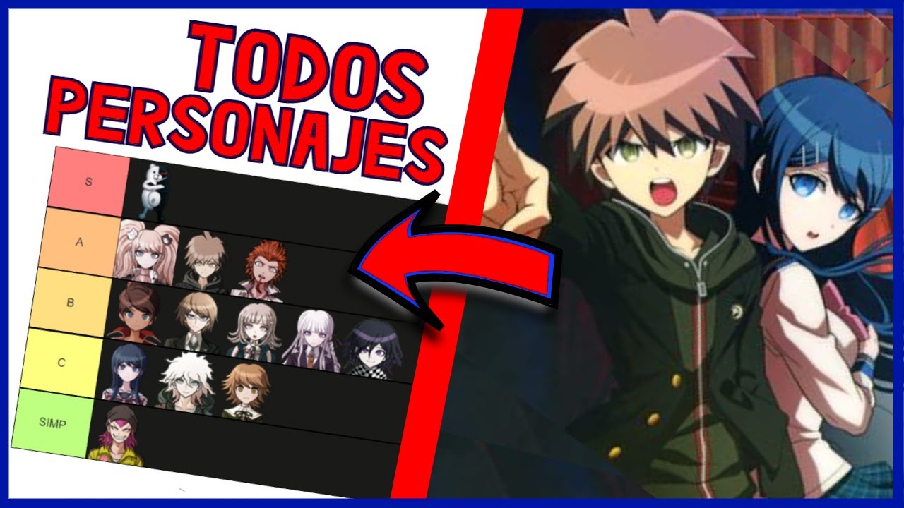 TIER LIST DEFINITIVA DE DANGANRONPA