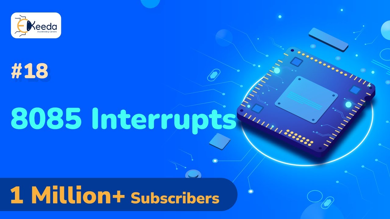 8085 Interrupts : Types of Interrupts, Masking of Interrupts, RIM and SIM Instruction