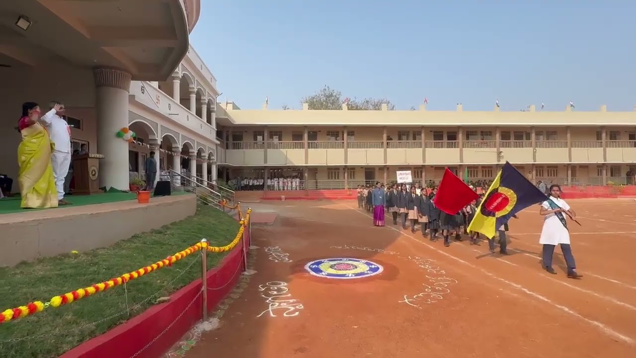 Marchpast by Students On 26th Jan 2026