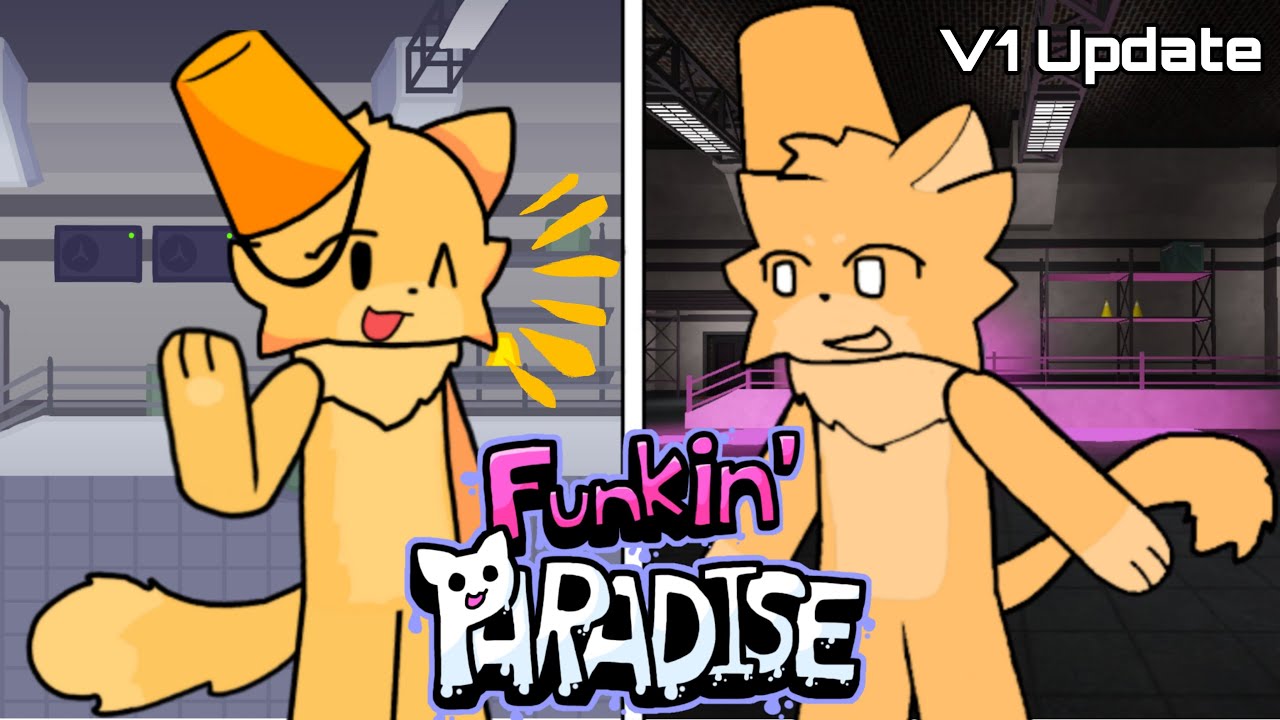 Catte VS Ammar Catte | Funkin' Paradise V1 (Update)