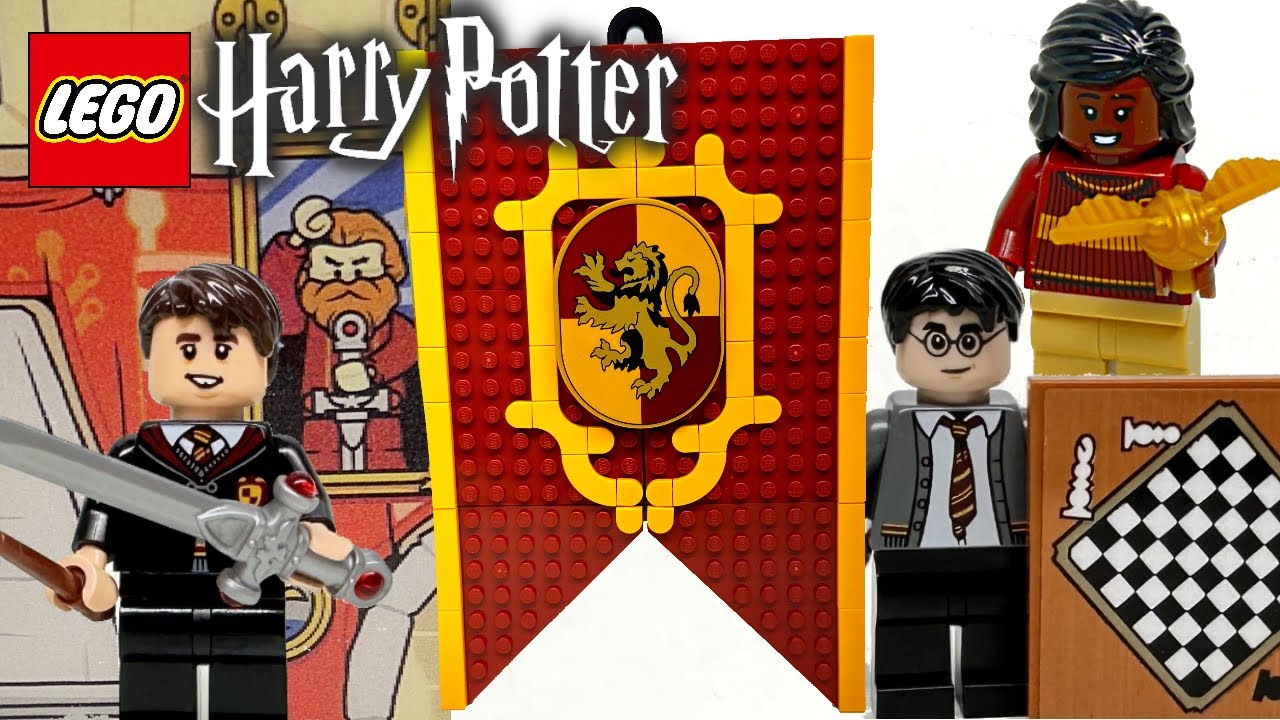 LEGO Harry Potter 2023 Gryffindor Banner Review!