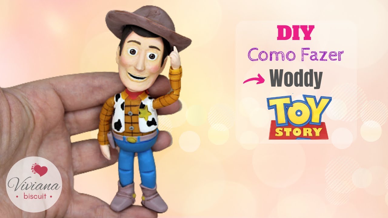 Diy Geek Como fazer Woody - Toy story tutorial / Passo a passo sem molde