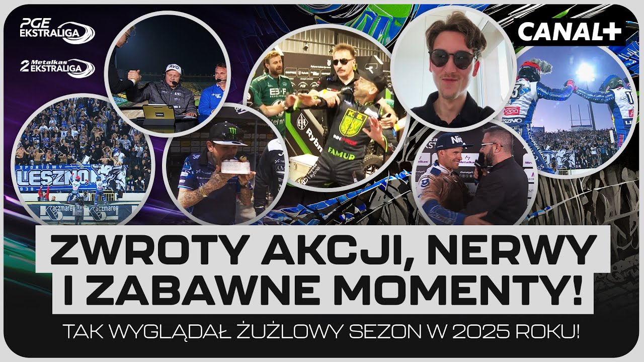NAJCIEKAWSZE MOMENTY SEZONU ŻUŻLOWEGO W 2025 ROKU!