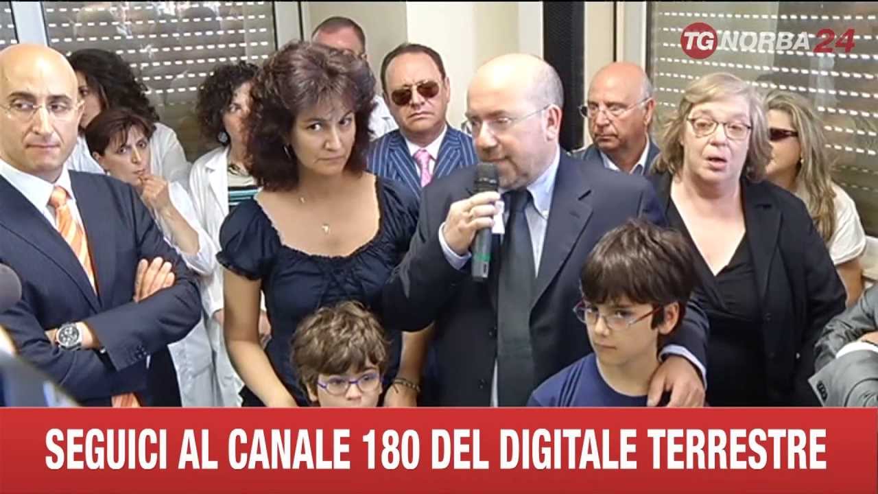 BARLETTA OSPEDALE  DI MICCOLI INAUGURAZIONE NUOVO REPARTO RADIOTERAPIA METABOLICA