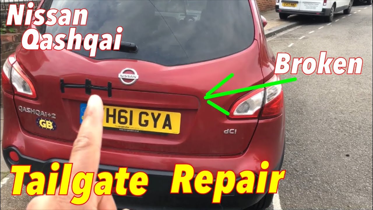 Ремонт крышки багажника Nissan Qashqai