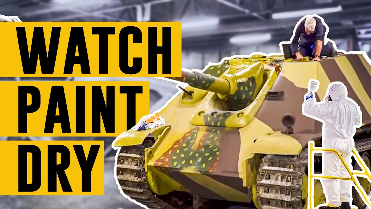 Watch Paint Dry: The Jagdpanther! | The Tank Museum