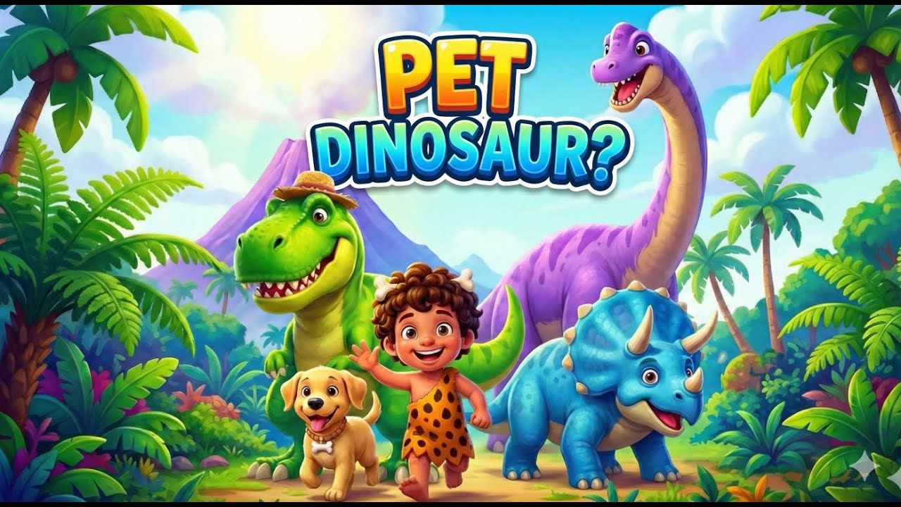 The Ultimate Dino Adventure!🦖fun dinosaur afro song for kids 🌋
