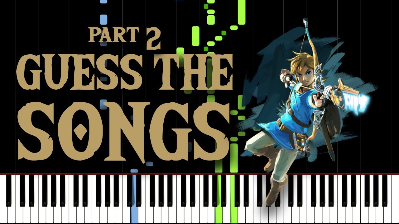 Guess the Music! The Legend of Zelda Piano Edition (50 Zelda Songs Quiz) [Part 2]