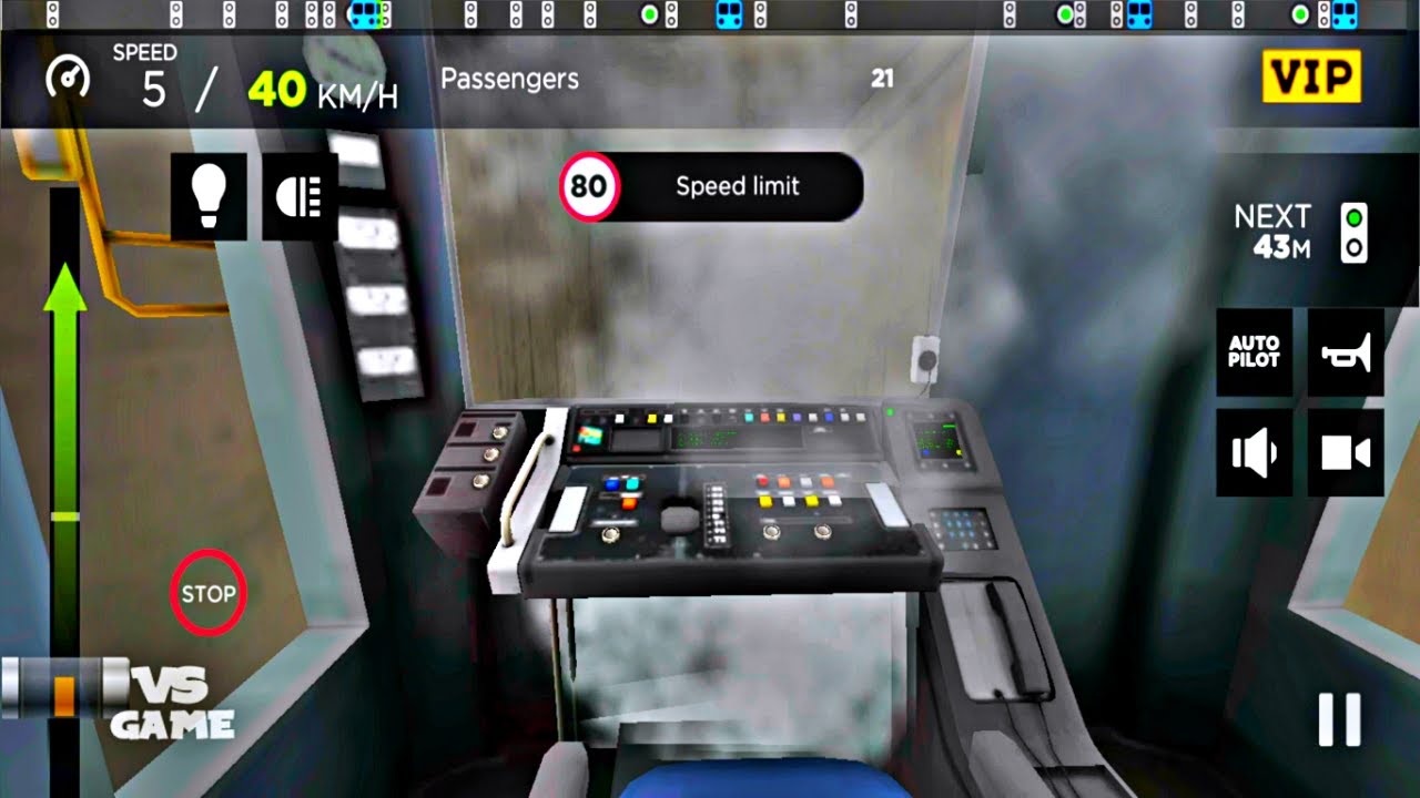 I crashed into the wall | Subway Simulator 3D Android Gameplay