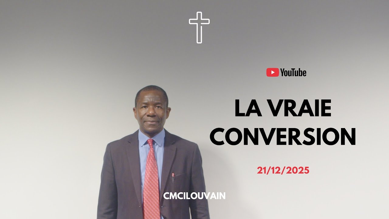 ✝️ La vraie conversion - Pasteur Félix Brah