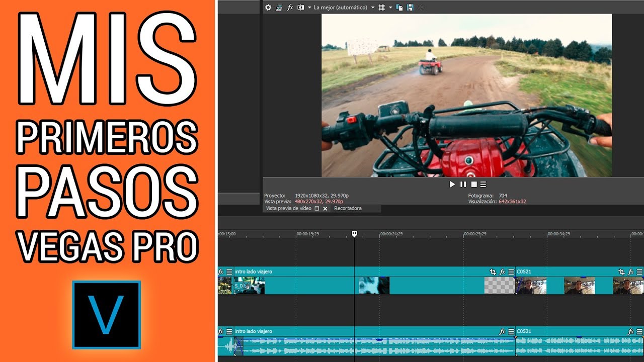 Como editar videos con VEGAS PRO | Principiantes