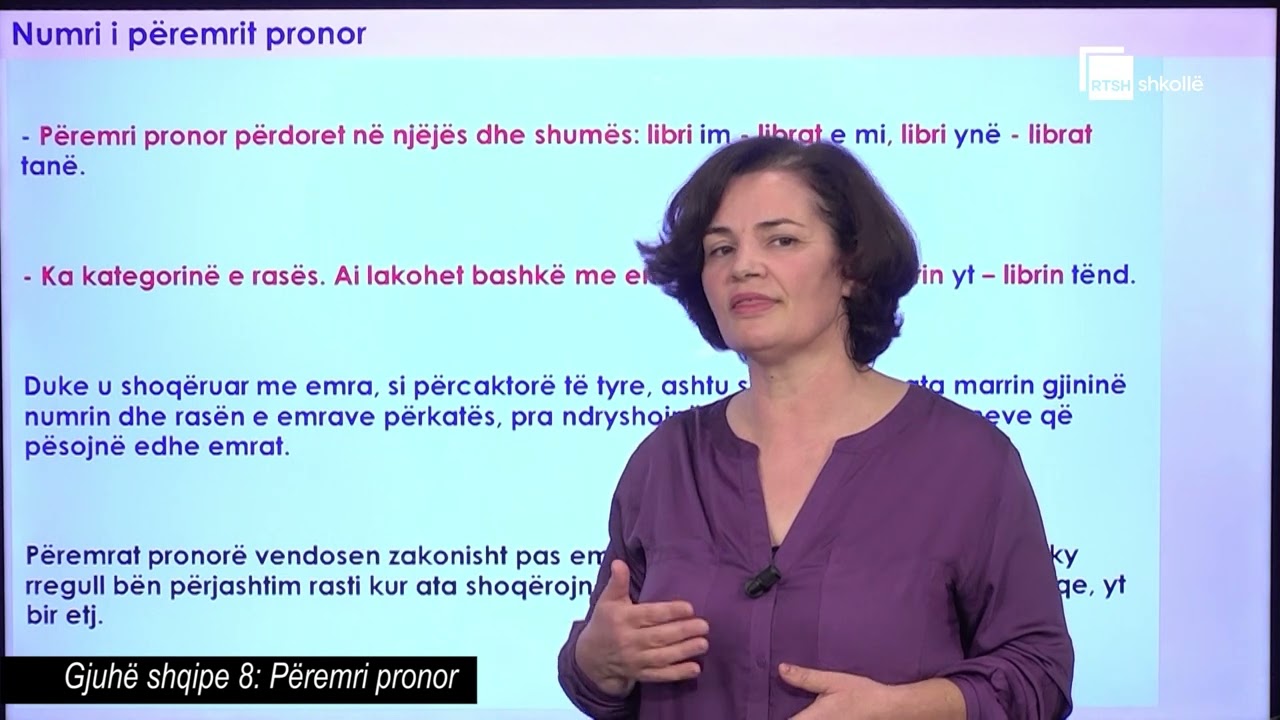 Përemri pronor| Gjuhë shqipe 8