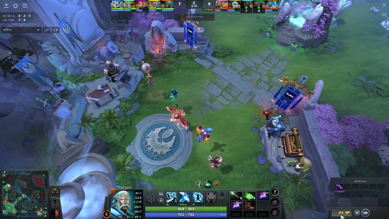 Dota 2 : Turbo - Zeus Noob