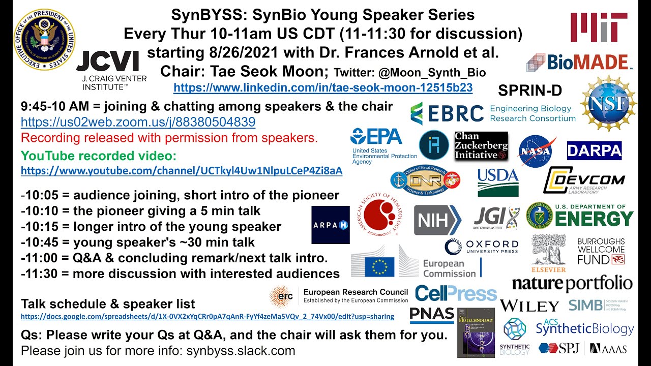 SynBYSS with Prof Irina Borodina at Technical U. Denmark & Dr Wes Robertson at MRC Lab Mol. Biol. UK