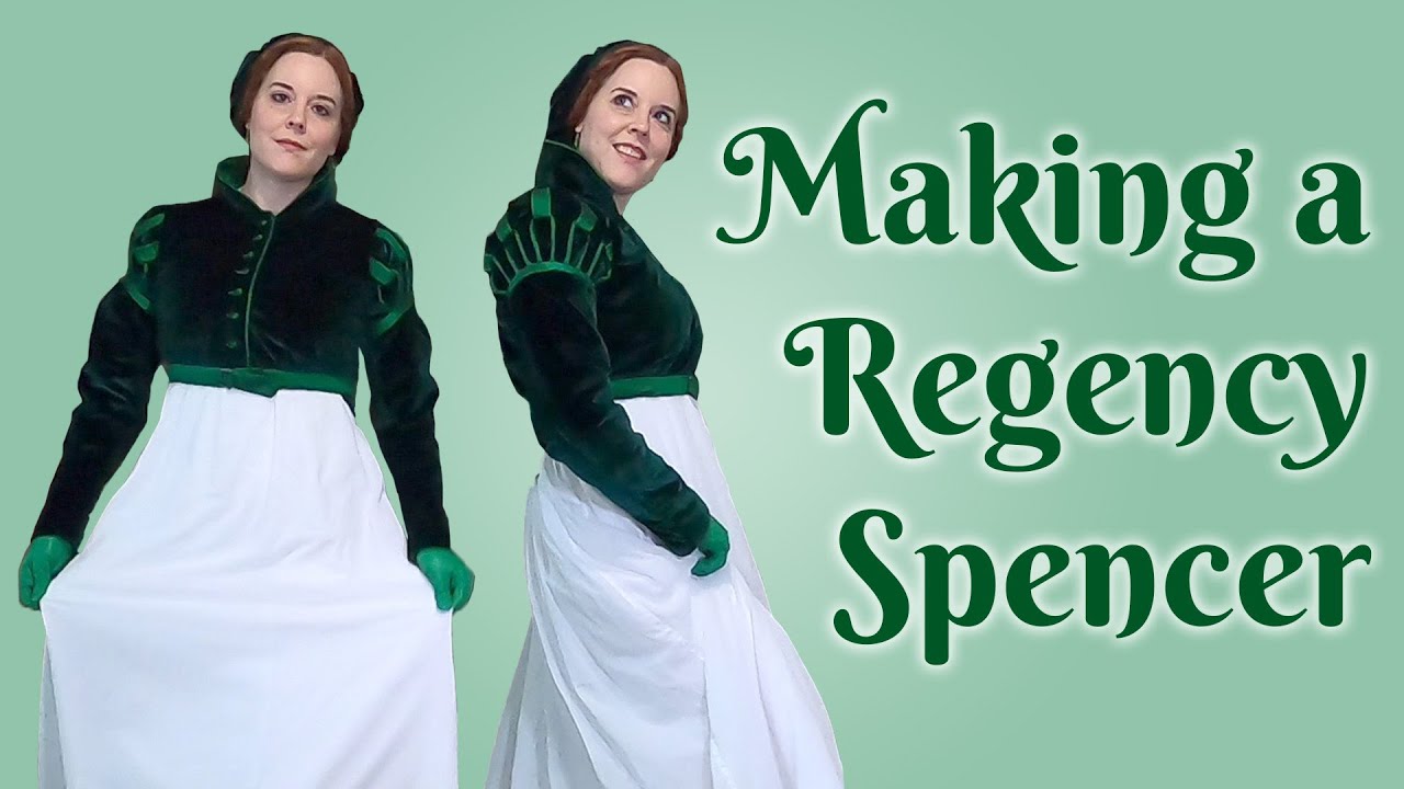 Making a Jane Austen Regency Spencer