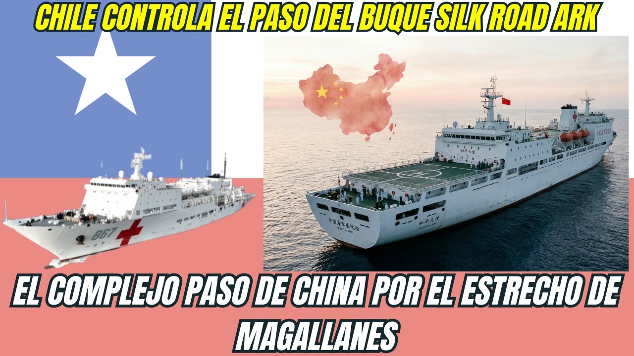 Chile escolta a buque de guerra chino para asegurar su integridad en el estrecho de Magallanes