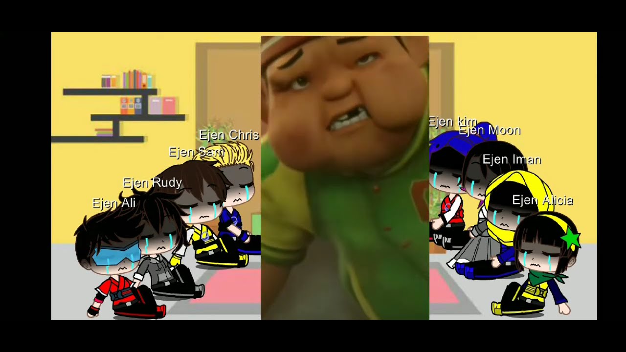 Ejen Ali Reaction Boboiboy Tahap 3 #shorts #shorts #masukberanda #fyp #monsta #ejenali #gachaclub