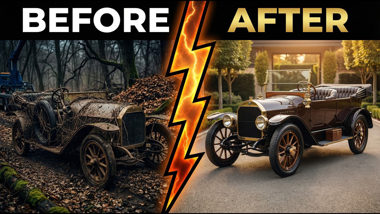 Vintage Car Restoration: From Rusty Ruin to Shiny Classic!