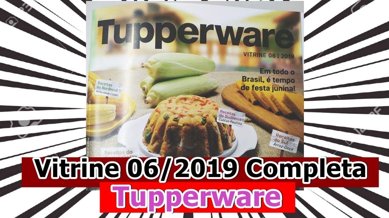 VITRINE 06/2019 COMPLETA TUPPERWARE