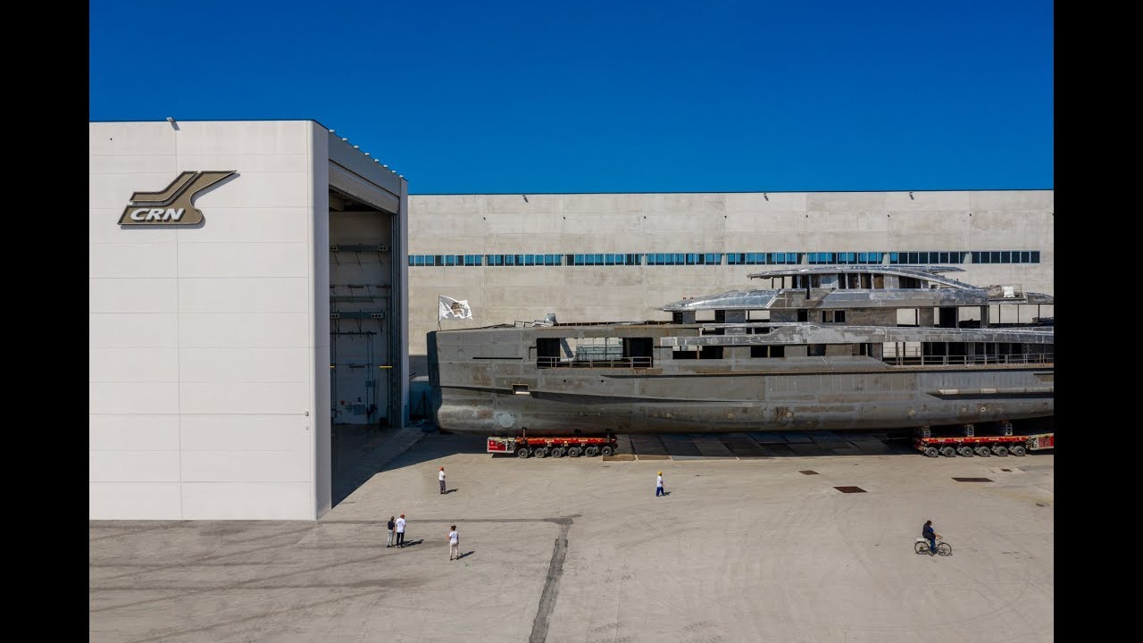 Luxury SuperYachts - The 62-metre CRN M/Y 138: the new one-off yacht is taking shape