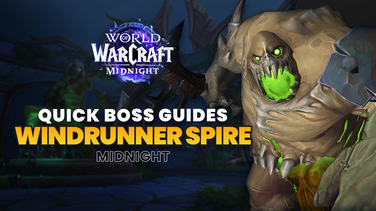 Quick Boss Guides for Windrunner Spire | Midnight Season 1