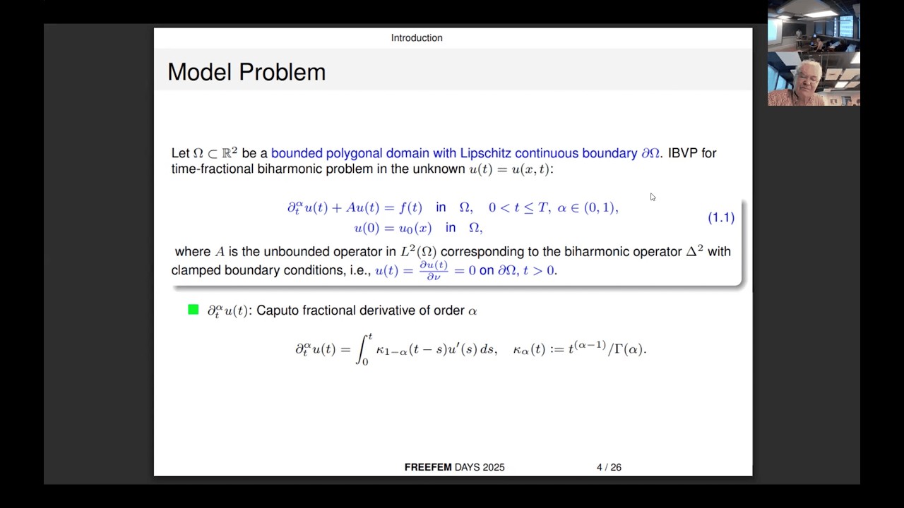 Shantiram Mahata Lowest Order Nonstandard Finite Element Methods for Time Fractional Biharmonic Prob