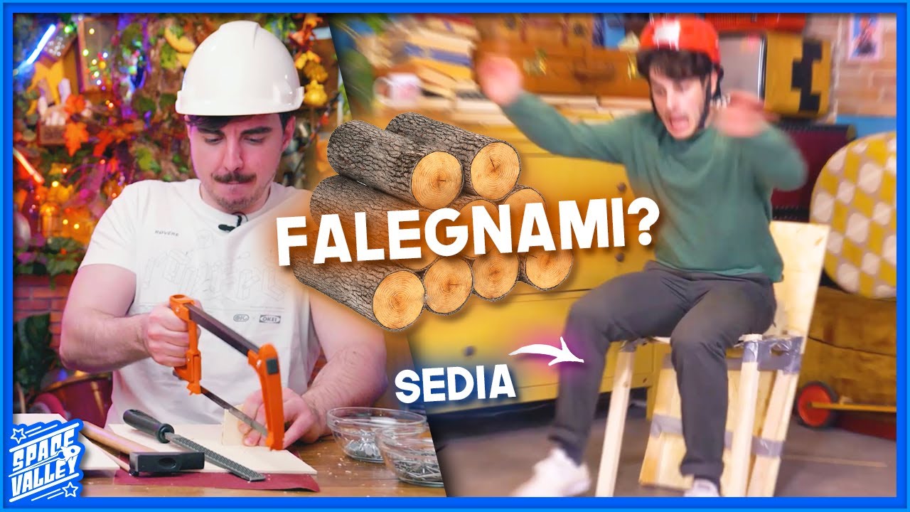 Puoi COSTRUIRLO con il LEGNO? - Sfida