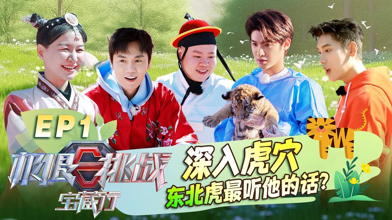 深入探索东北森林氧吧，近距离接触凶猛虎豹 #极限挑战宝藏行 国家公园季 S03E01｜FULL