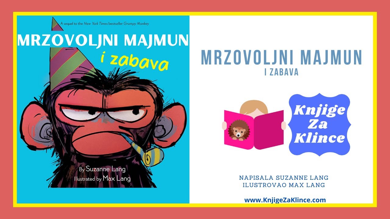 🦔 PRIČE ZA DJECU - Mrzovoljni majmun i zabava - audio priče za djecu priče za laku noć smjesne price