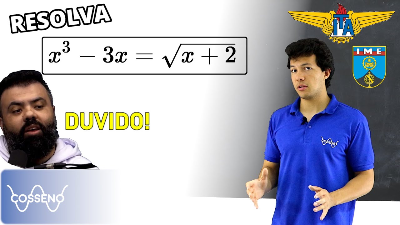 DUVIDO você resolver essa EQUAÇÃO IRRACIONAL - Matemática ITA IME