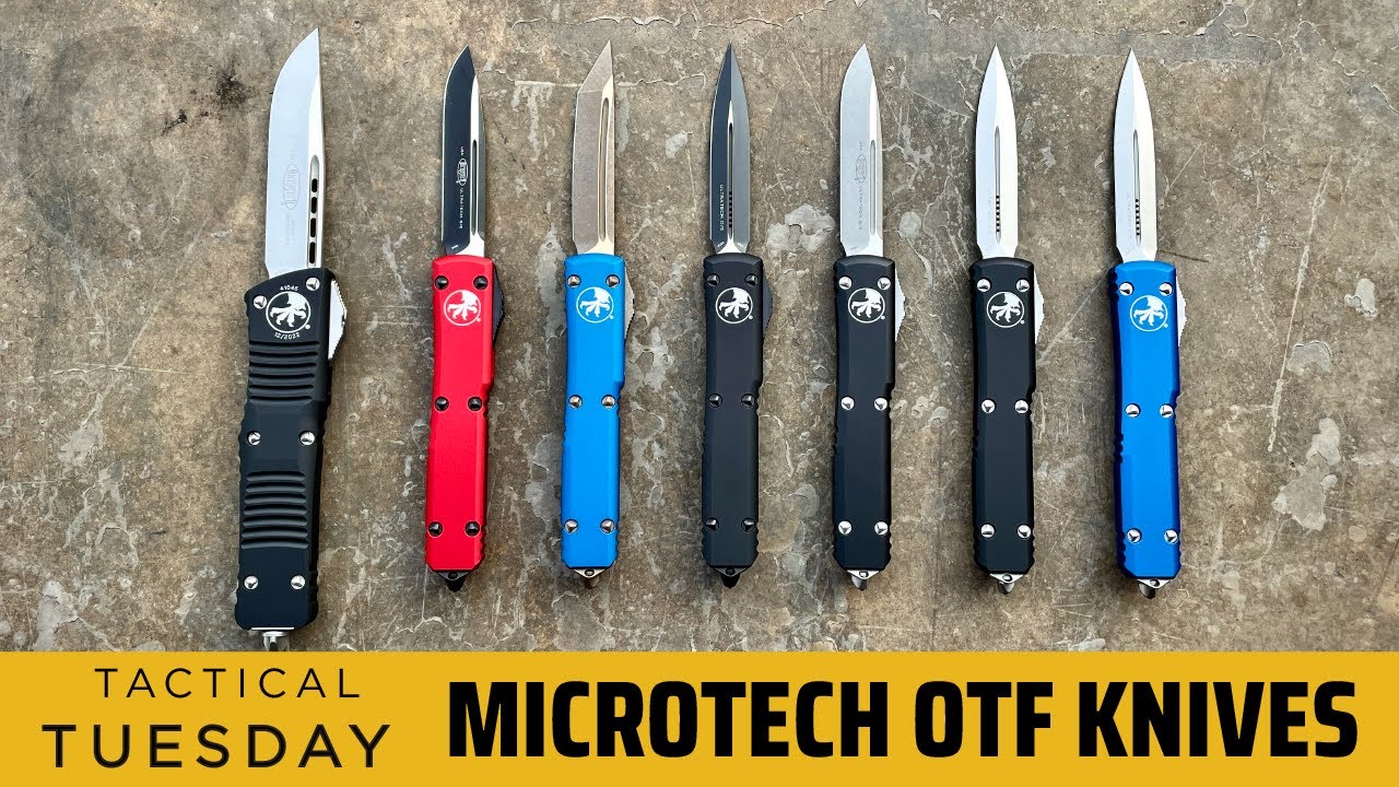 Нож Джона Уика! Тактический вторник: ножи Microtech OTF