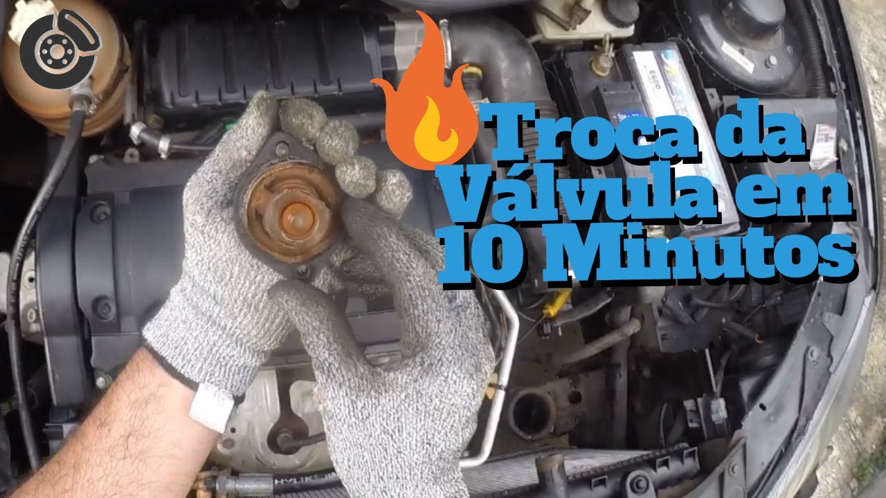 Como Trocar a Válvula Termostática do Peugeot 206/207 🔥