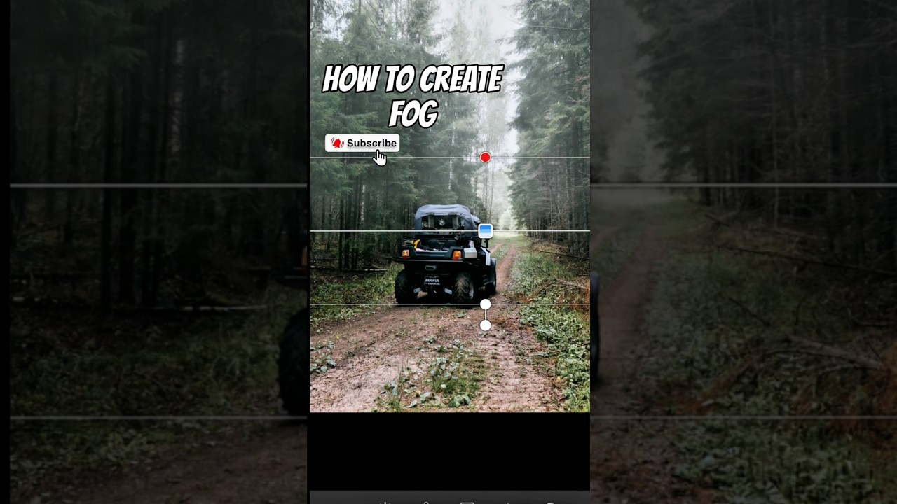 Fog Effect Editing | Lightroom Mobile Tutorial | Cinematic Moody Photo Editing