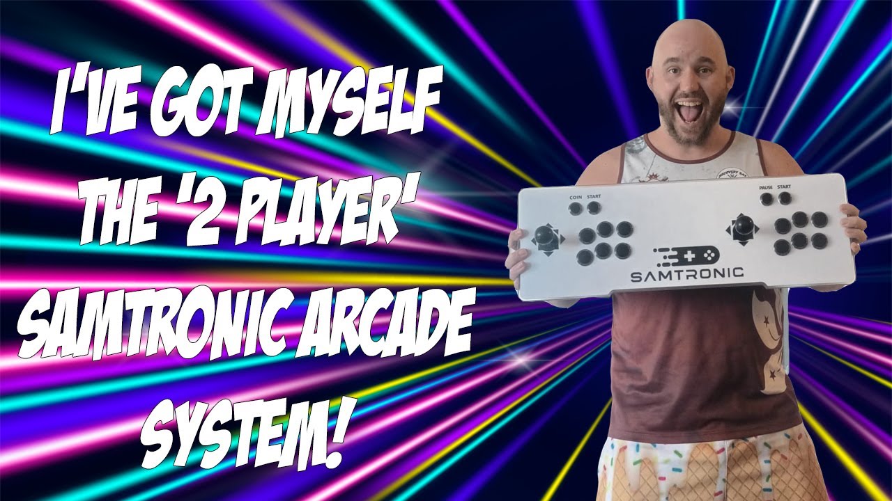 The TWO player SAMTRONIC Arcade machine is here.... and its EPIC!