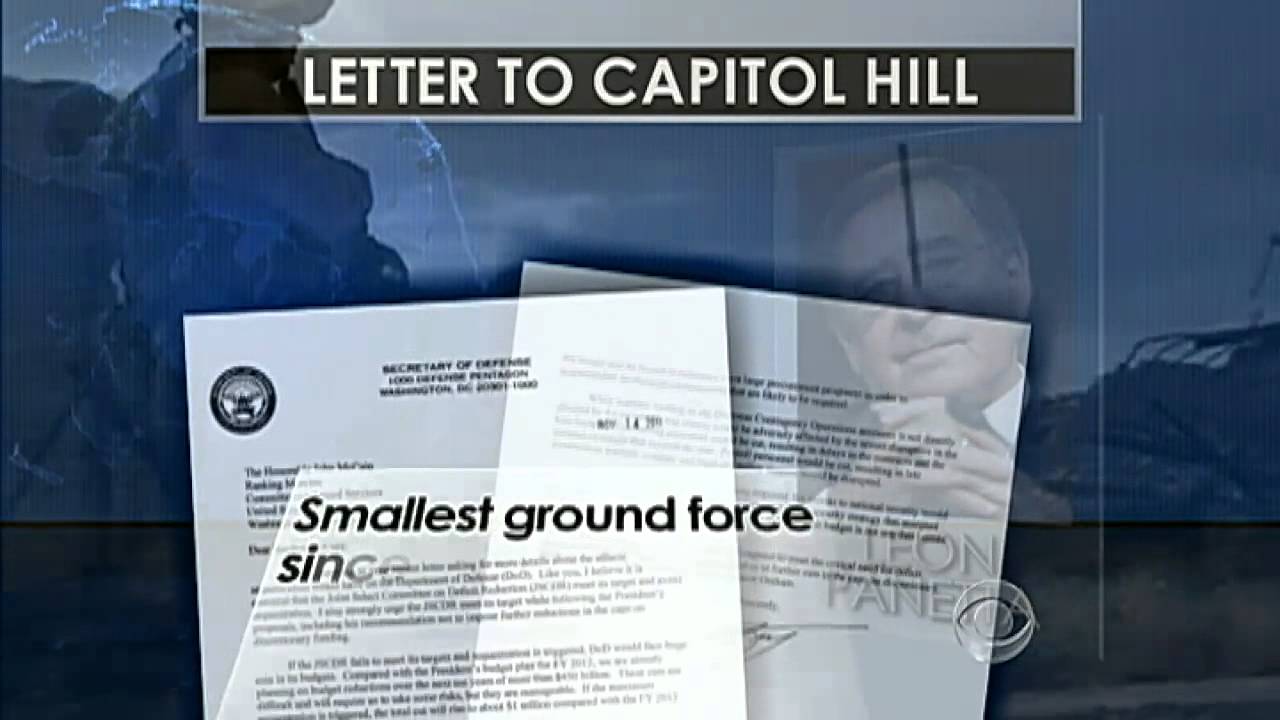 CBS Evening News - What defense spending cuts might mean