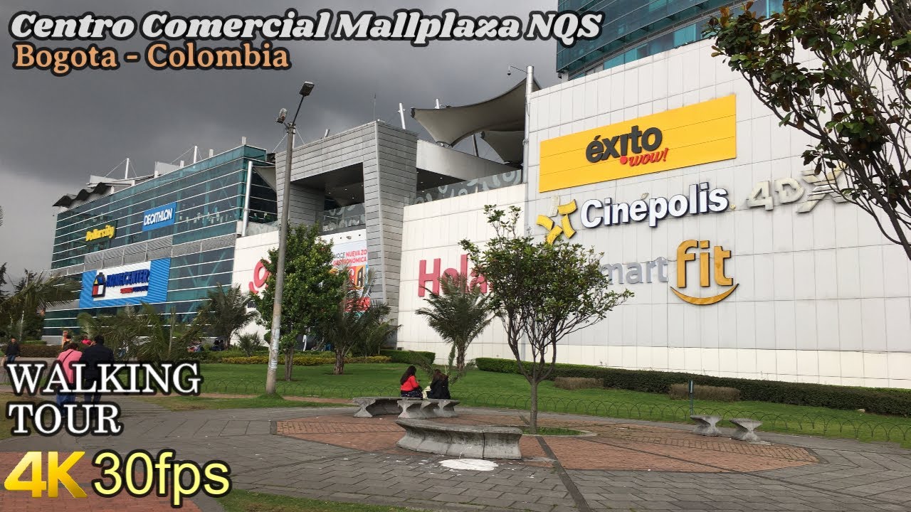 CENTRO COMERCIAL MALLPLAZA NQS | Recorrido a pie 4K 30 fps WALKING TOURS.