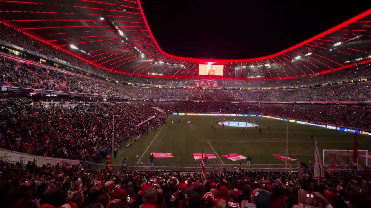 FC Bayern München - Paris St. Germain Champions League 24/25 Mannschaftsaufstellung