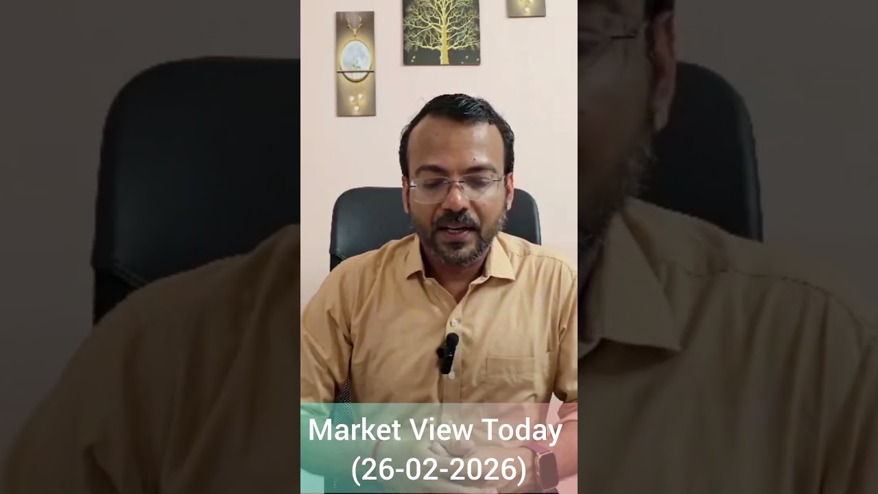 Market View Today (26-02-2026) #stockmarket #banknifty #nifty #trading #intraday